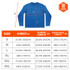 TENACIOUS HOLDINGS, INC. ergodyne® 12155 Chill-Its 6689 Cooling Long Sleeve Sun Shirt with UV Protection, X-Large, Blue