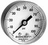 Ashcroft 662876134625 Pressure Gauge: 2" Dial, 0 to 160 psi, 1/4" Thread, NPT, Center Back Mount