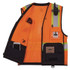 TENACIOUS HOLDINGS, INC. ergodyne® 23049 GloWear 8251HDZ Class 2 Two-Tone Hi-Vis Safety Vest, 4X-Large to 5X-Large, Orange