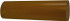 TriStar RULJRX.875X36 Plastic Rod: Plastic, 36" Long, 7/8" Dia, Dull Gold