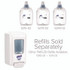 GO-JO INDUSTRIES PURELL® 523006CT FMX-20 Soap Push-Style Dispenser, 2,000 mL, 6.5 x 4.68 x 11.66, White, 6/Carton