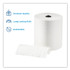 GEORGIA PACIFIC Professional 89410 EnMotion Paper Towels, 1-Ply, 8.25" x 420 ft, White, 6 Rolls/Carton