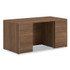 HON COMPANY 105892PINC 10500 Series Double Pedestal Desk with Full Pedestals, 60" x 30" x 29.5", Pinnacle