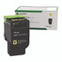 LEXMARK INT'L, INC. 78C1XY0 78C1XY0 Return Program Extra High-Yield Toner, 5,000 Page-Yield, Yellow