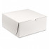 SCT SCH0961 Tuck-Top Bakery Boxes, 9w x 9d x 4h, White, 200/Carton