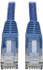 Tripp-Lite N201-015-BL Ethernet Cable: Cat6, 24 AWG, 550 MHz, Unshielded