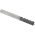 Accupro 6503337 Square End Mill:  0.2500" Dia, 0.75" LOC, 0.25" Shank Dia, 2.5" OAL, 5 Flutes, Solid Carbide