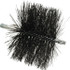 Schaefer Brush 43385 Double Stem/Spiral Tube Brush: 6-1/2" Dia, 7-1/2" OAL