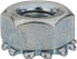 Value Collection 525032PS M4x0.7, Zinc Plated, Steel K-Lock Hex Nut with External Tooth Lock Washer