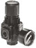 Norgren R72G-2AK-RMN Compressed Air Regulator: 1/4" NPT, 300 Max psi, Compact