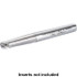 Kennametal 3964258 Indexable Ball Nose End Mill: 0.315" Cut Dia, Solid Carbide, 3.937" OAL