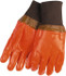 MCR Safety 6702F Chemical Resistant Gloves: Large, 28 mil Thick, Polyvinylchloride, Supported