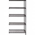 Quantum Storage AD74-3660BK-5 Wire Shelving: Use With 1630 Built-In Combination Lock