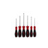 Wiha 53096 Screwdriver Sets; Screwdriver Types Included: Slotted; Phillips ; Container Type: None ; Phillips Point Size: #1, #2 ; Slotted Point Size: 3.5mm; 4.5mm; 5.5mm; 6.5mm ; Number Of Pieces: 6