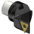 Sandvik Coromant 5728427 Modular Grooving Head: Left Hand, Cutting Head, System Size C4, Uses N123 Size U Inserts