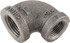 B&K Mueller 520-132HN Black 90 ° Reducing Elbow: 1/2 x 3/8", Threaded