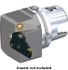 Kennametal 6000012 Modular Grooving Head: Right Hand, Blade Holder Head, KM80TS System Size