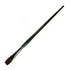 SILVER BRUSH LIMITED 2502-12 Silver Brush Ruby Satin Series Long-Handle Paint Brush 2502, Size 12, Bright Bristle, Synthetic, Green