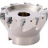 Kyocera THN03405 63mm Cut Diam, 22mm Arbor Hole Diam, 10mm Max Depth, Indexable Square-Shoulder Face Mill