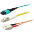 ADD-ON COMPUTER PERIPHERALS, INC. AddOn ADD-SC-LC-5M5OM4-TAA  5m LC (Male) to SC (Male) Aqua OM4 Duplex Fiber TAA Compliant OFNR (Riser-Rated) Patch Cable - 100% compatible and guaranteed to work in OM4 and OM3 applications