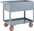 Little Giant. DS2436X12-5PY Deep Shelf Utility Cart: Steel, Gray