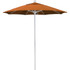 California Umbrella 194061620632 Patio Umbrellas; Fabric Color: Tuscan ; Base Included: No ; Fade Resistant: Yes ; Diameter (Feet): 7.5 ; Canopy Fabric: Pacifica