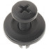 Au-Ve-Co Products 14696 Nylon Automotive Rivets-Screw Mount