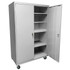 Steel Cabinets USA MAAH-36721RBHGR Storage Cabinets; Cabinet Type: Mobile Storage; Lockable Storage ; Cabinet Material: Steel ; Width (Inch): 36in ; Depth (Inch): 18in ; Cabinet Door Style: Lockable ; Height (Inch): 72in