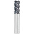 GWS 121399 Corner Radius End Mill: 3/4" Dia, 7/8" LOC, 0.015" Radius, 5 Flutes, Solid Carbide