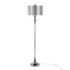 GRANDVIEW GALLERY LLC FL63-ASHLND-RBW NI LumiSource Ashland Floor Lamp, 63inH, White/Polished Nickel