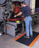 Notrax 479S0312YB Anti-Fatigue Mat: 144" Length, 36" Wide, 9/16" Thick, Vinyl, Beveled Edge, Heavy-Duty