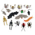 AMSCAN CO INC Amscan 392389  Halloween Creepy Crawly Plastic Super Mega Mix Favors, Multicolor