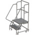 TRI-ARC KDSR102166-D3 Steel Rolling Ladder: 2 Step