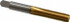 Kennametal 1544537 5/16-24 Bottoming RH 3B H3 TiN High Speed Steel 4-Flute Straight Flute Hand Tap