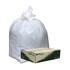 WEBSTER INDUSTRIES, INC. RNW1K150V Webster EarthSense 0.7 mil Trash Bags, 13 gal, 24inH x 32inW, 75% Recycled, White, 150 Bags