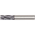 Widia 5879137 Square End Mill: 3/16" Dia, 3/4" LOC, 4 Flutes, Solid Carbide