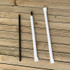 BOARDWALK PPRSTRWBLIW Wrapped Jumbo Paper Straws, 7.75", Paper, Black, 320/Pack, 4 Packs/Carton