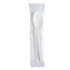 BOARDWALK SOUPWHPS Heavyweight Wrapped Polystyrene Cutlery, Soup Spoon, Plastic, White, 1,000/Carton