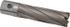 Nitto Kohki TK00560 Annular Cutter: 3/4" Dia, 2" Depth of Cut, Carbide Tipped