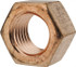 Value Collection 3BNFF916C 1-8 UN Silicon Bronze Right Hand Hex Nut