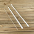 BOARDWALK JUMW1025CLR Wrapped Jumbo Straws, 10.25", Polypropylene, Clear, 500/Pack, 4 Packs/Carton