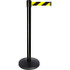 Tensator QPLUS-33-D4 Free Standing Retractable Barrier Post: Metal Post, Plastic Base