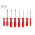 Tekton DRV42024 High-Torque Chrome Blade Screwdriver Set, 4-Piece (#1-#2, 3/16-1/4 in.)