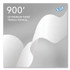 KIMBERLY-CLARK PROFESSIONAL Scott® 43961 Pro Hard Roll Paper Towels with Absorbency Pockets for Scott Pro Dispenser, Green Core Only, 1-Ply, 7.5" x 900 ft,6 Rolls/CT