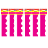 EDUCATORS RESOURCE Trend T-91256-6  Terrific Trimmers, Hot Pink, 39ft Per Pack, Set Of 6 Packs