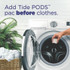 PROCTER & GAMBLE Tide® 09488EA PODS Laundry Detergent, Free and Gentle, 63 oz Tub, 76 Pacs/Tub