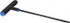 Eklind 64860 Hex Key: 6 mm Hex, T-Handle Cushion Grip Arm