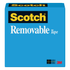 3M CO Scotch 811-1/2X1296  Magic 811 Removable Tape, 1/2in x 1296in, Clear