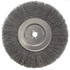 Weiler 01228 Wheel Brush: 10" Wheel Dia, Crimped