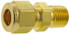 Parker 4-8 FBZ-B Compression Tube Connector: 1/2" Thread, Compression x MNPT